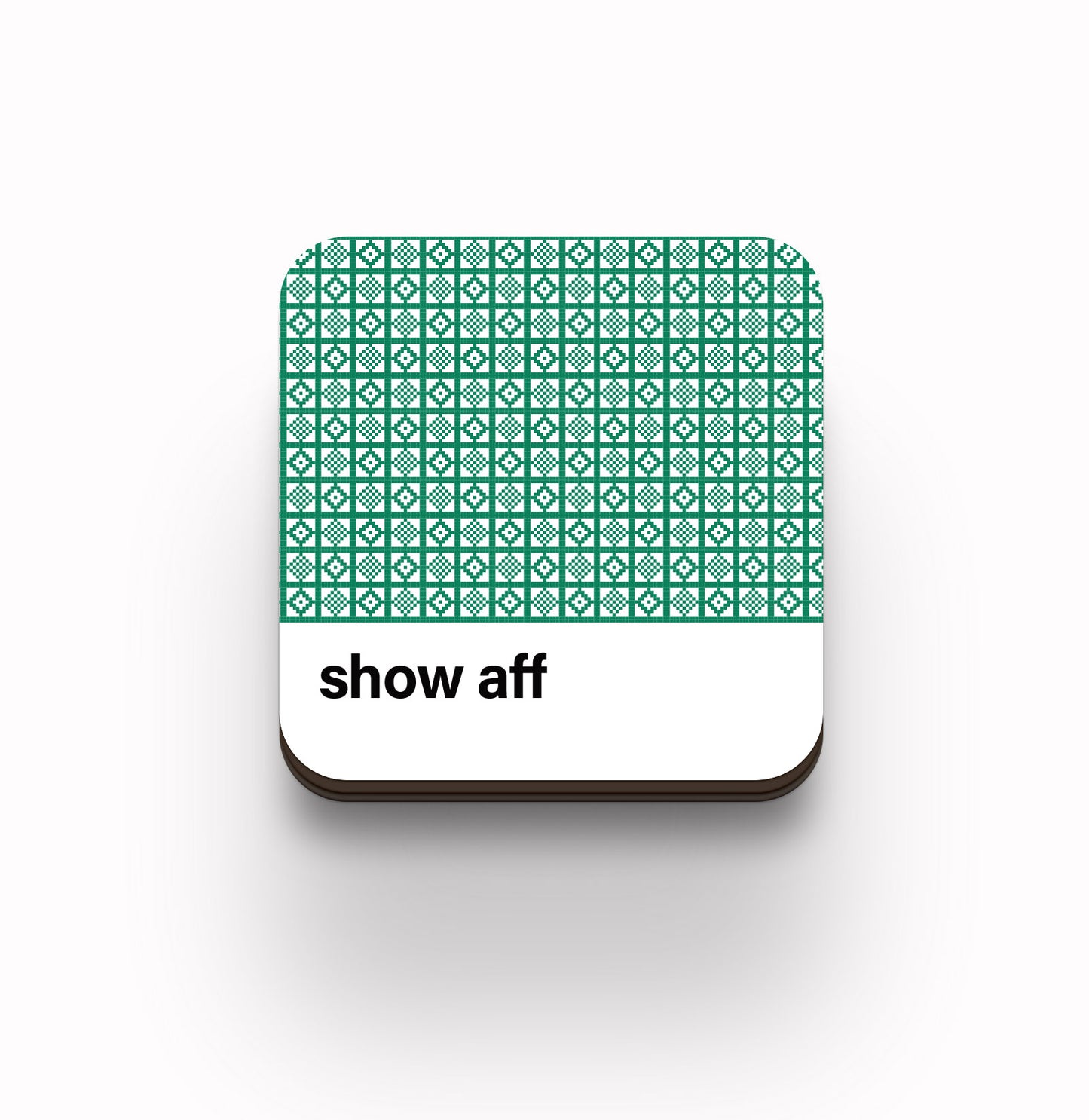 Show Aff coaster image 0