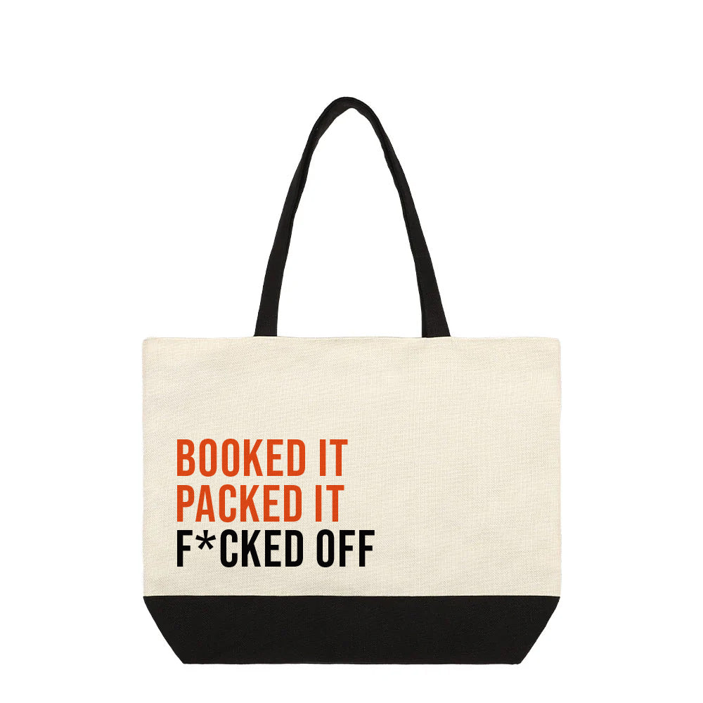 Booked it... tote bag