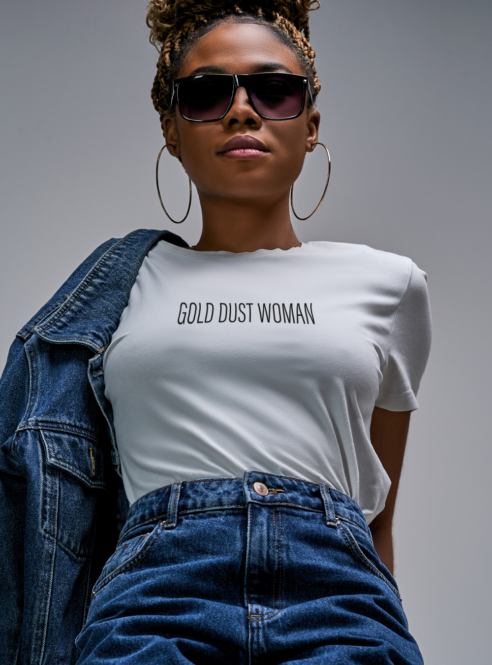 gold dust woman t-shirt image 0