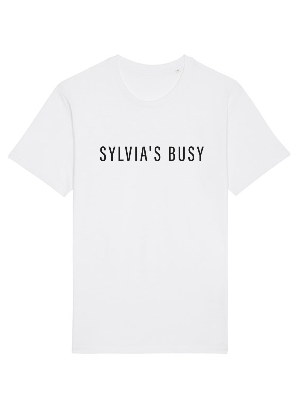 Sylvia's busy t-shirt
