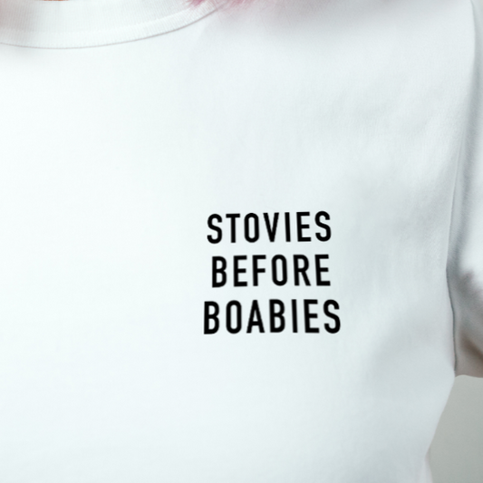 Stovies Before Boabies t-shirt image 0