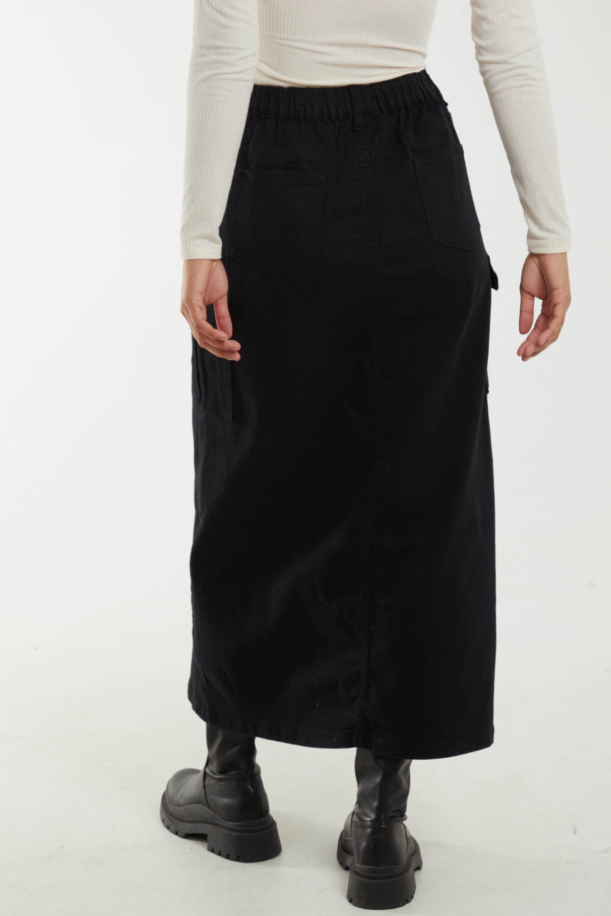 Cargo Pocket Maxi Skirt image 1