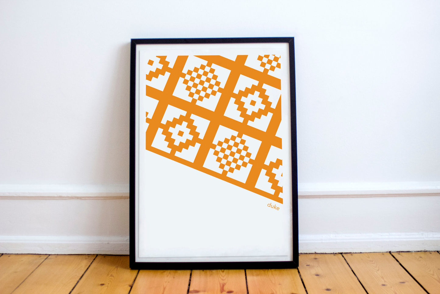 Duke orange print image 2