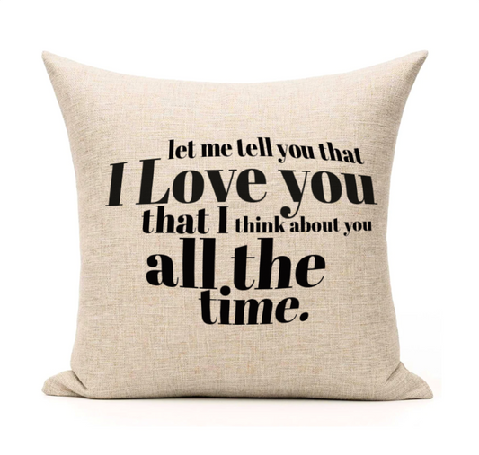 Caledonia linen cushion image 0