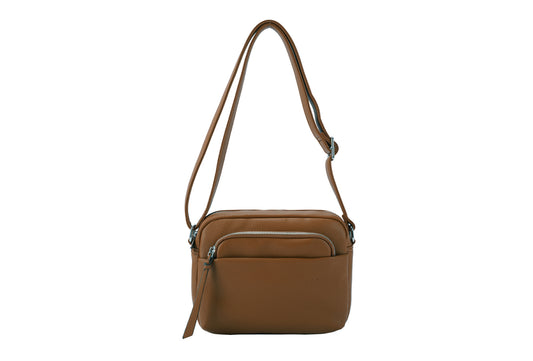 Crossbody Bag with Outer Pockets