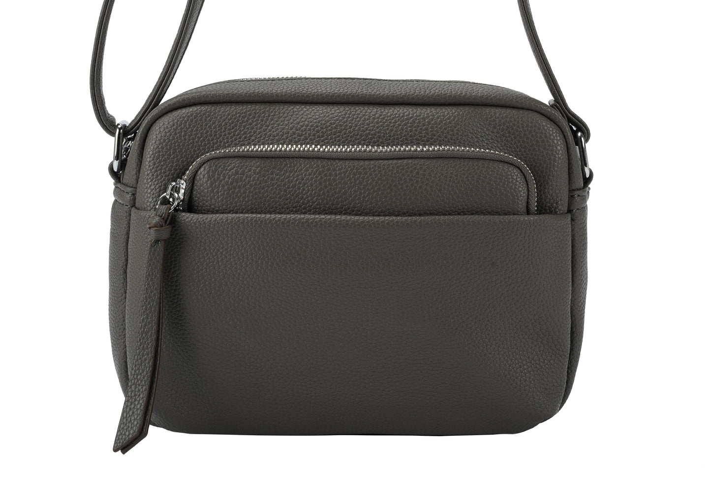 Crossbody Bag with Outer Pockets