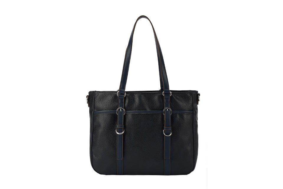 Tote Bag with Top Handles & Detachable Shoulder Strap