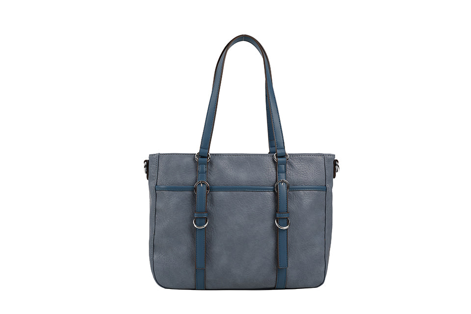 Tote Bag with Top Handles & Detachable Shoulder Strap