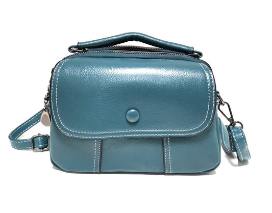 3 Compartments Satchel Bag Cross Body Bag