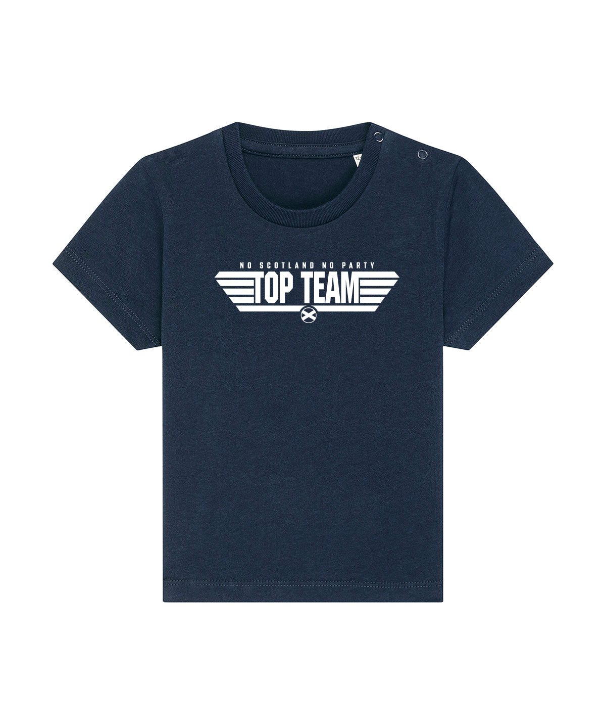 No Scotland no party. Top team!. Baby t-shirt