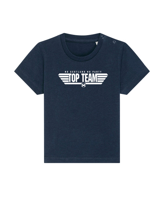 No Scotland no party. Top team!. Baby t-shirt