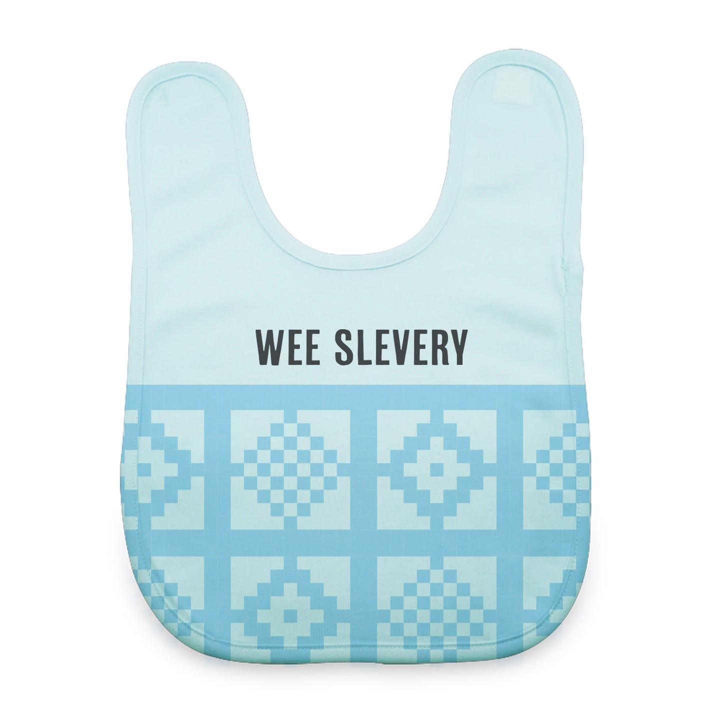 Wee slevery coloured baby bib