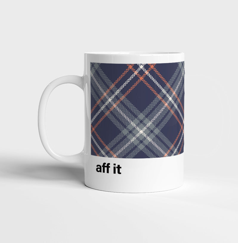 aff it tartan mug image 0