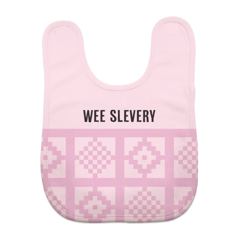 Wee slevery coloured baby bib