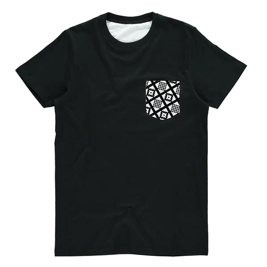 Sanquhar Pattern Pocket T-Shirt