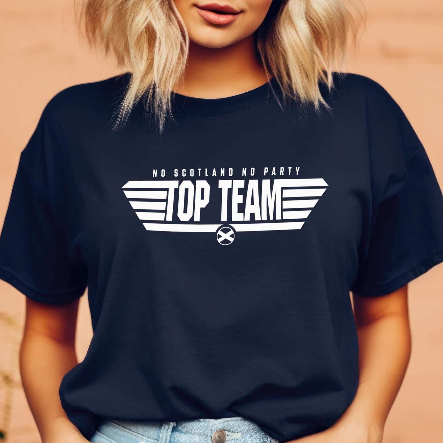 No Scotland no party. Top team!. Women's t-shirt