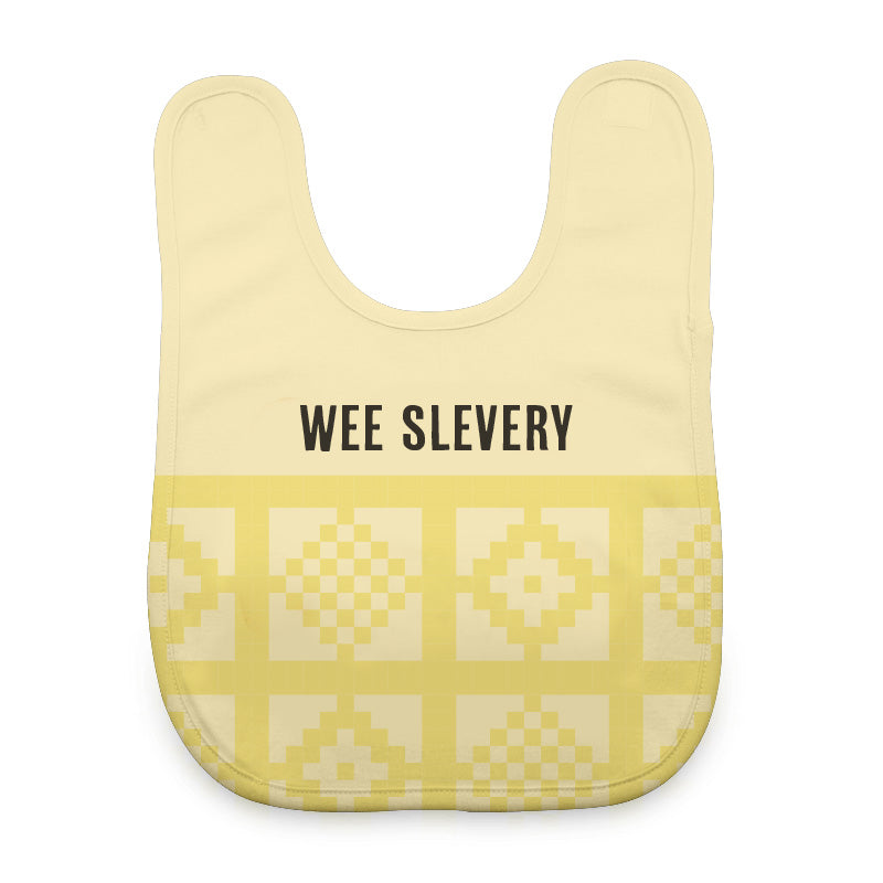 Wee slevery coloured baby bib