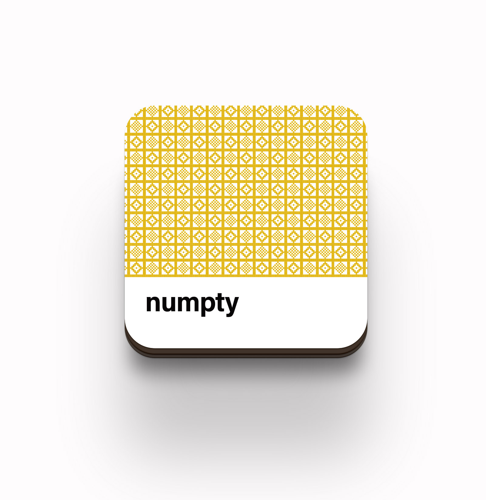 numpty coaster