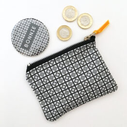 charcoal party purse