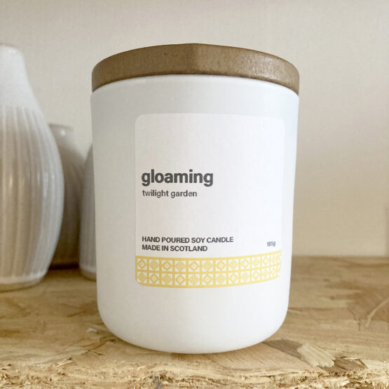 gloaming soy candle