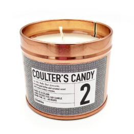 coulter's candy soy candle