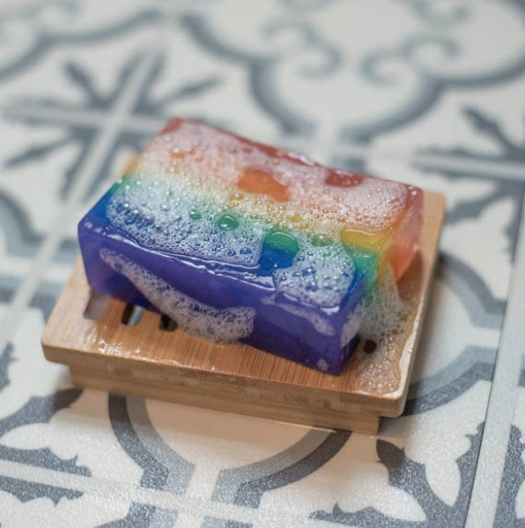 rainbow hope soap